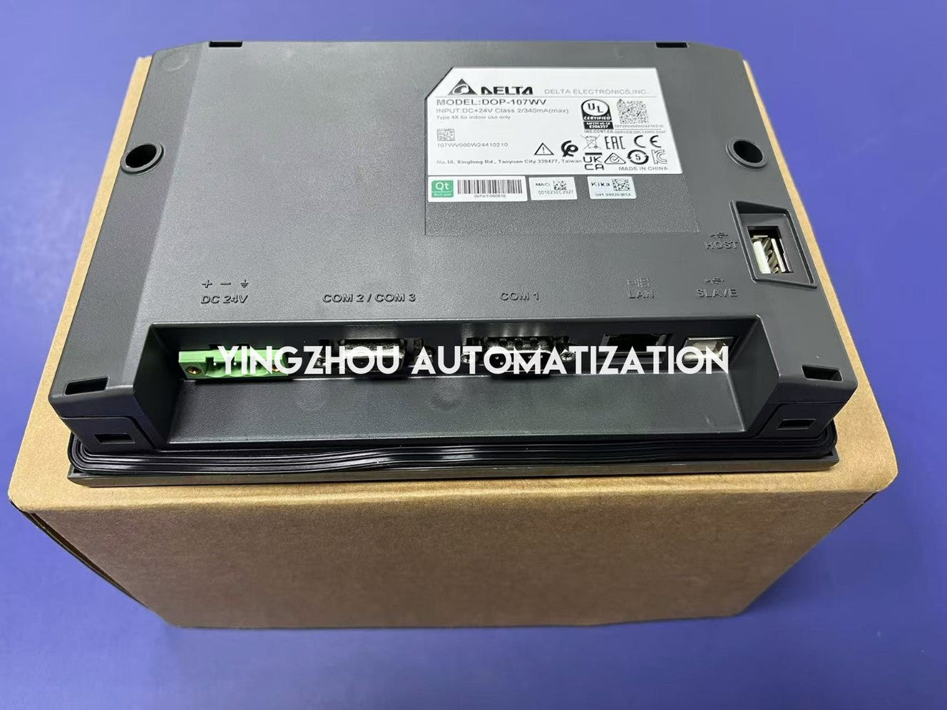 Delta DOP-100 Series HMI Touch Screen DOP-107WV 7inch High Color High Resolut-YingZhou Automatization
