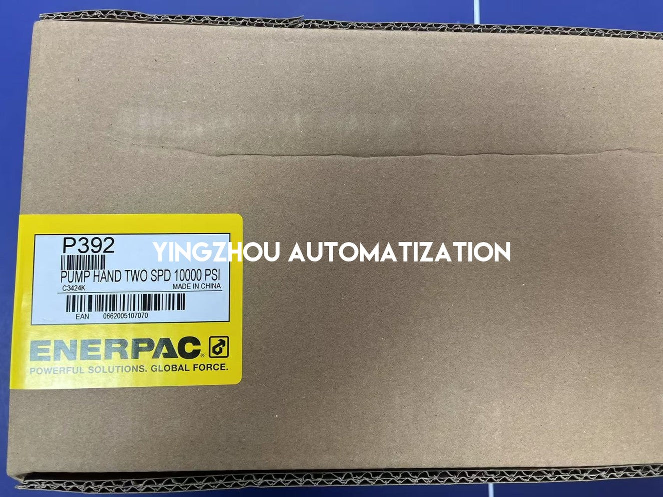 ENERPAC P392 Two Speed Lightweight Hydraulic Hand Pump 55 in3 Usable Oil-YingZhou Automatization
