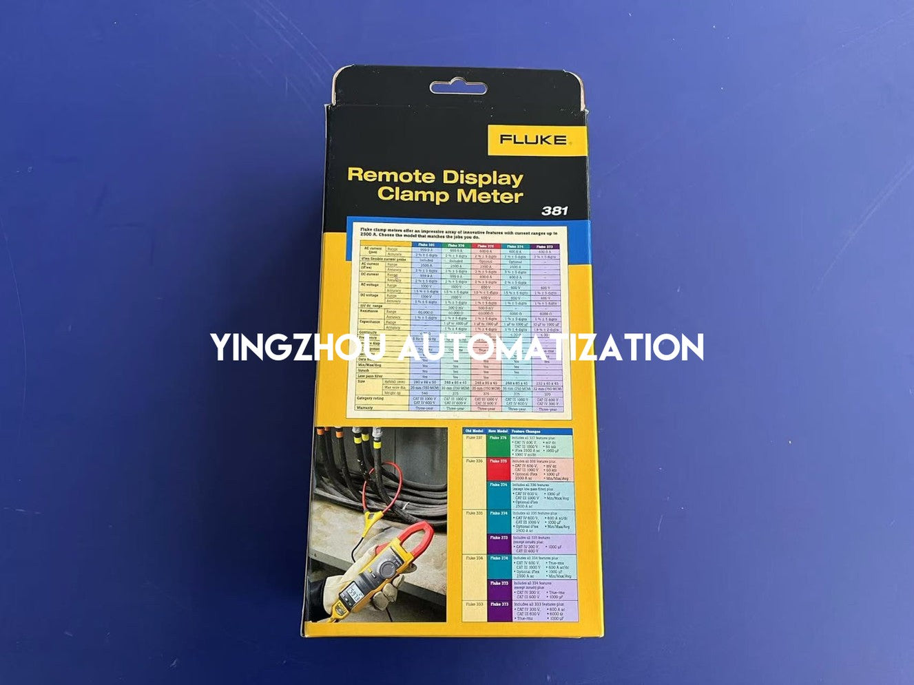 Fluke 381 Remote Display True RMS AC/DC Clamp Meter with iFlex®-YingZhou Automatization