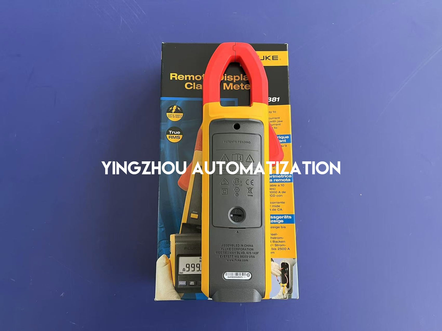 Fluke 381 Remote Display True RMS AC/DC Clamp Meter with iFlex®-YingZhou Automatization