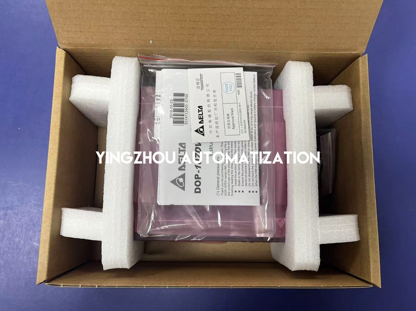 Delta DOP-100 Series HMI Touch Screen DOP-107DV 7inch-YingZhou Automatization