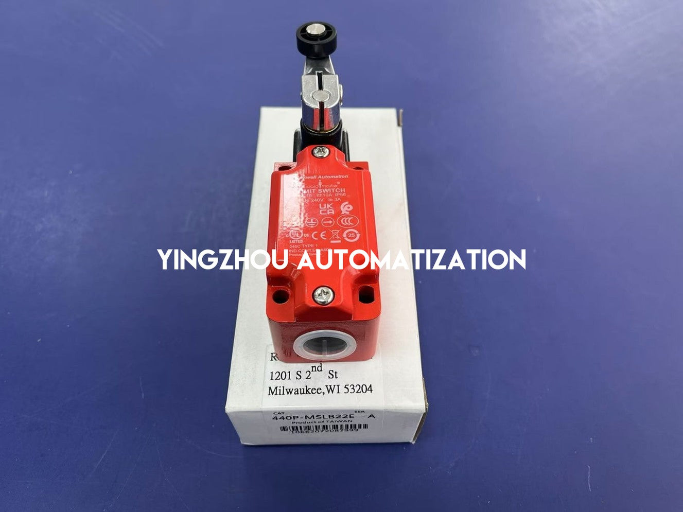 Allen Bradley 440P-MSLB22E Large Metal IEC Safety Limit Switches
