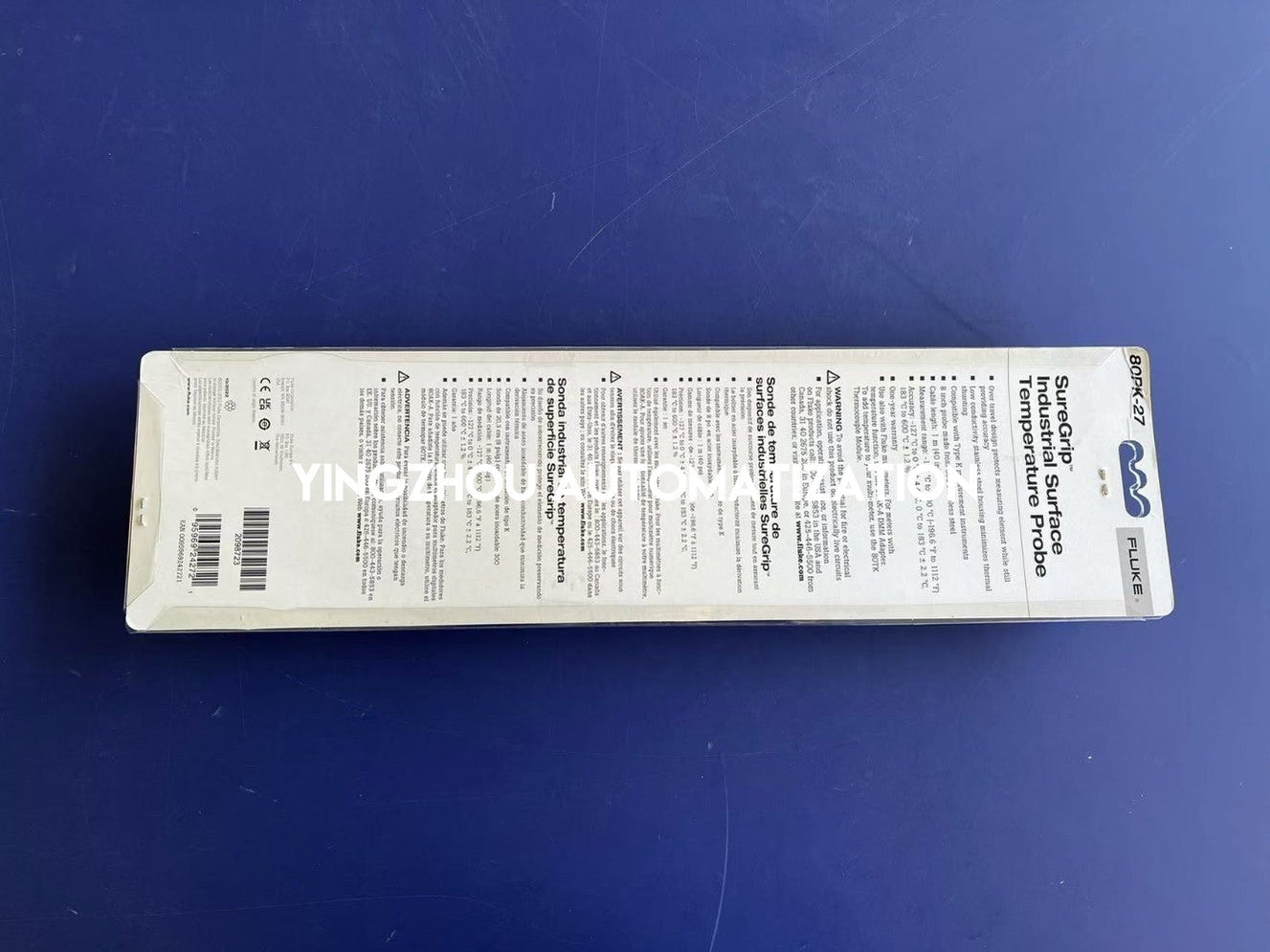 Fluke 80PK-27 SureGrip™ Industrial Surface Temperature Probe-YingZhou Automatization