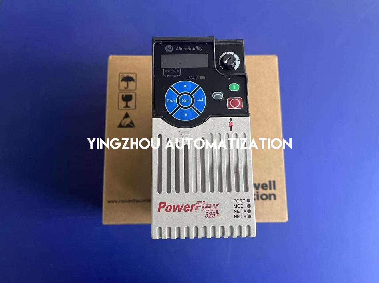 Allen Bradley PowerFlex 525 Drive Series Frequency Inverter 25B-D6P0N104 2.2KW 480VAC 6A 3PH