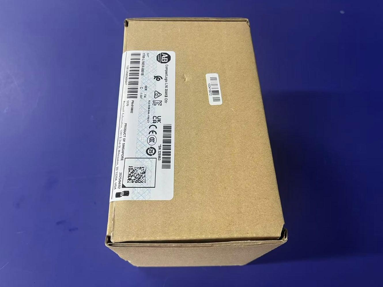Allen Bradley CompactLogix Series 1769-L16ER-BB1B PLC CPU Processor Module