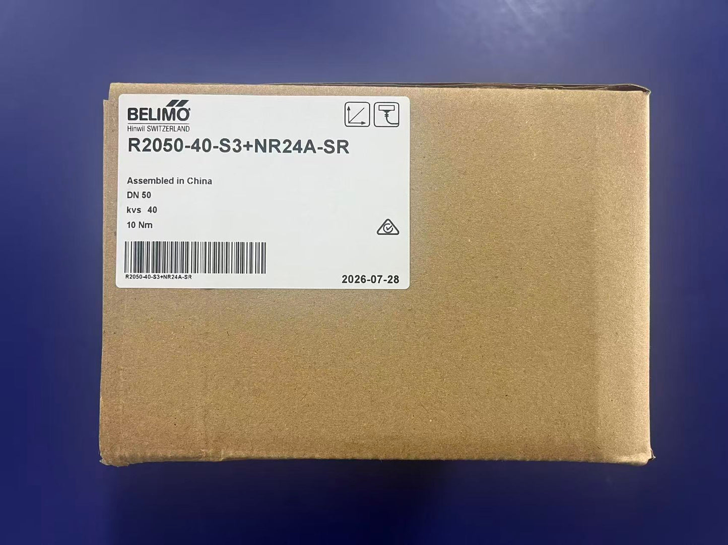 Belimo R2050-40-S3+NR24A-SR Control Valve | 2-Inch 2-Way Characterized Control Valve with Actuator | Brand New Original-YingZhou Automatization