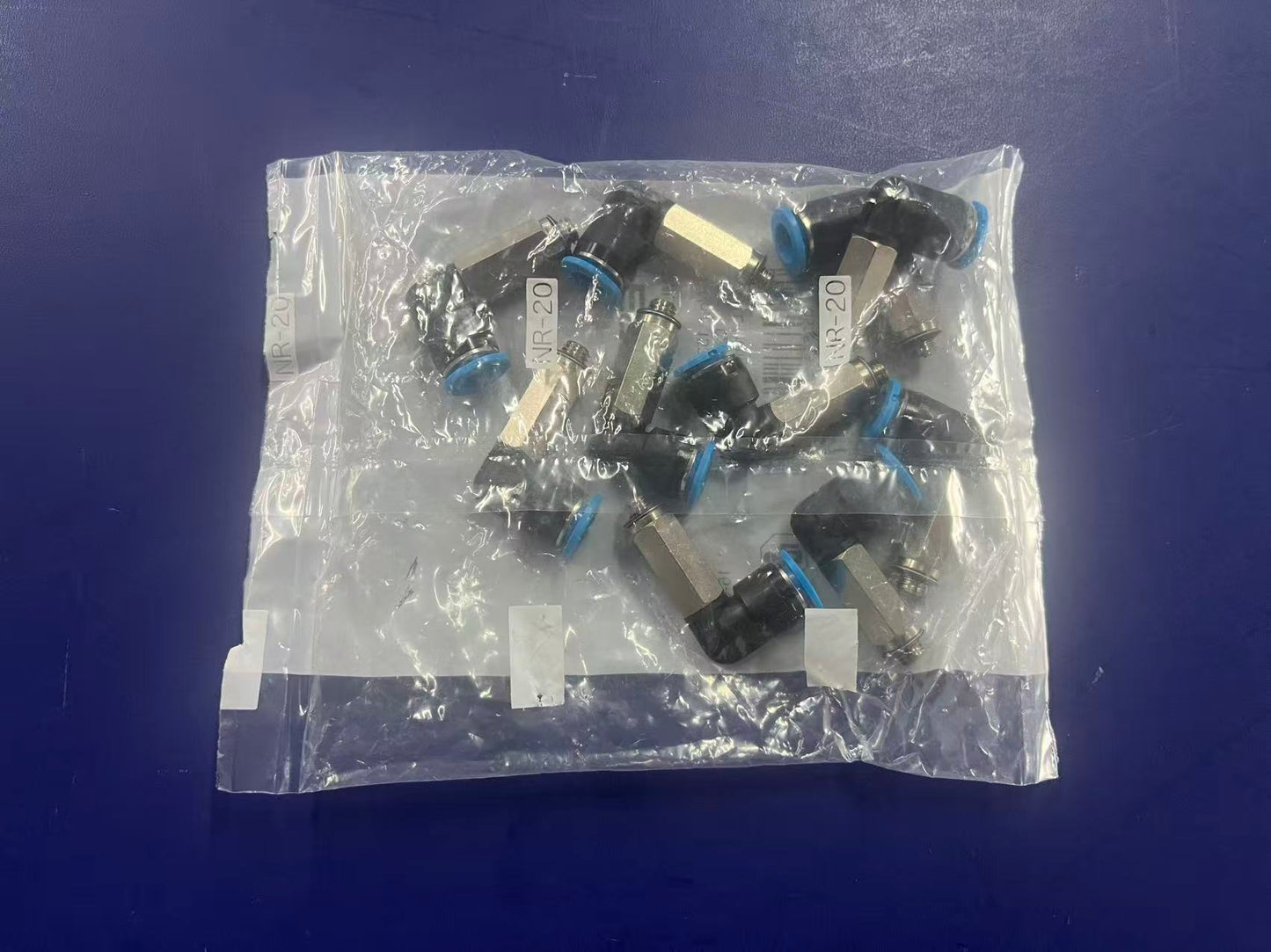 FESTO QSMLL-M5-6 Fitting | 153341 L-Swivel Push-In Fitting M5 Thread to 6mm Tubing | Brand New Original