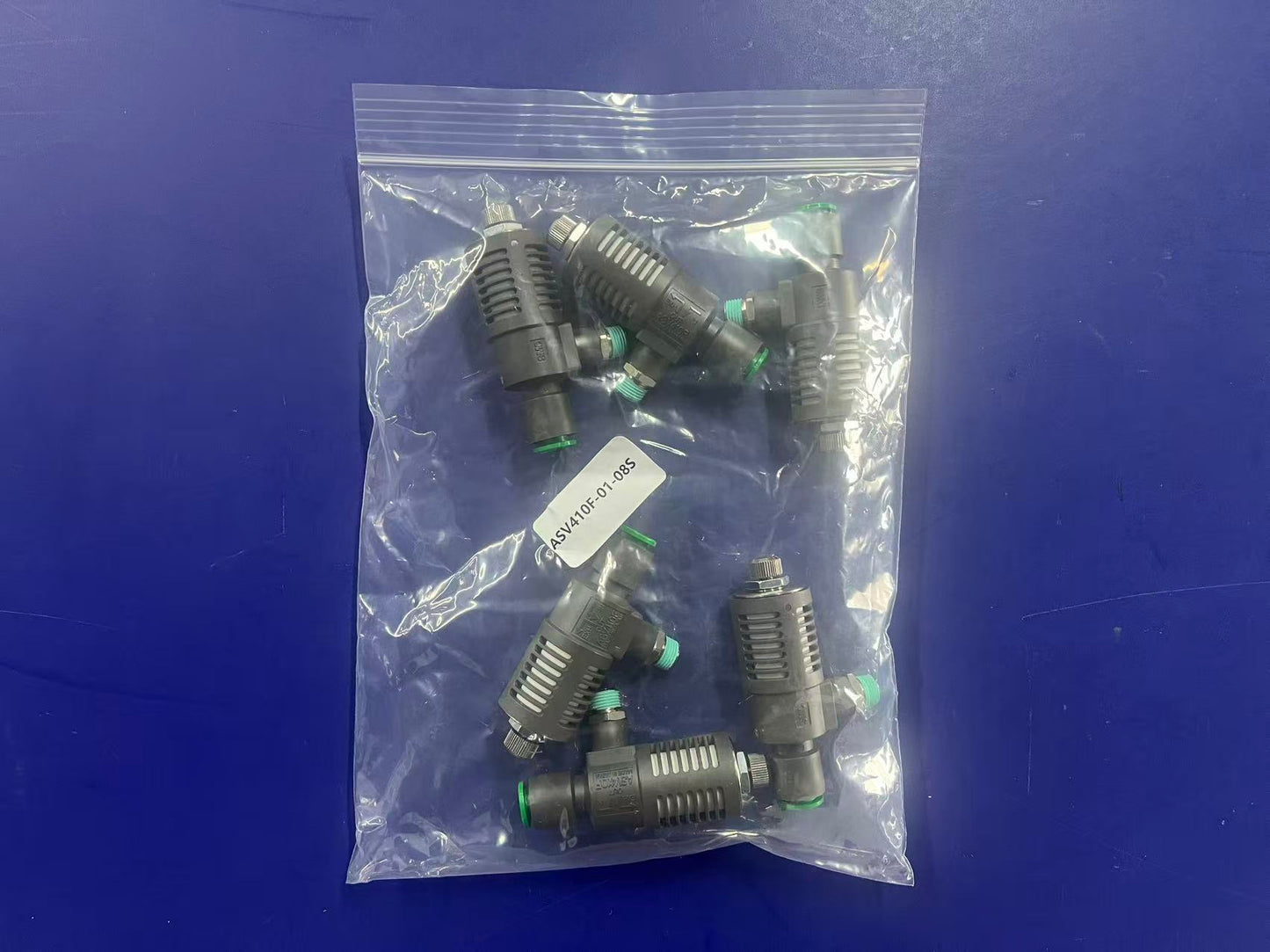 SMC ASV410F-01-08S Speed Controller | One-Way Flow Control Valve 1/8 Port 8mm Tubing | Brand New Original