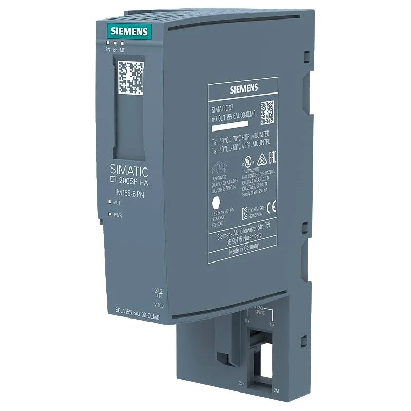 Siemens SIMATIC ET 200SP HA 6DL1155-6AU00-0PM0 PLC PROFINET interface Module