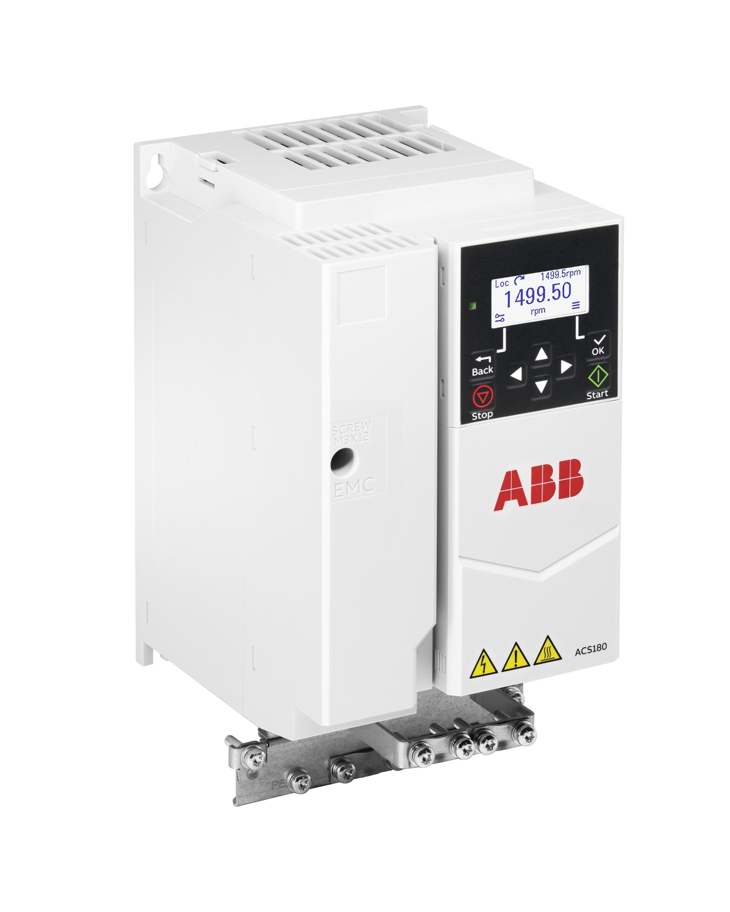 ABB ACS180-04N-17A0-4 Compact VFD | 7.5 kW (10 HP) | 380-480V | IP20 | Frame R2