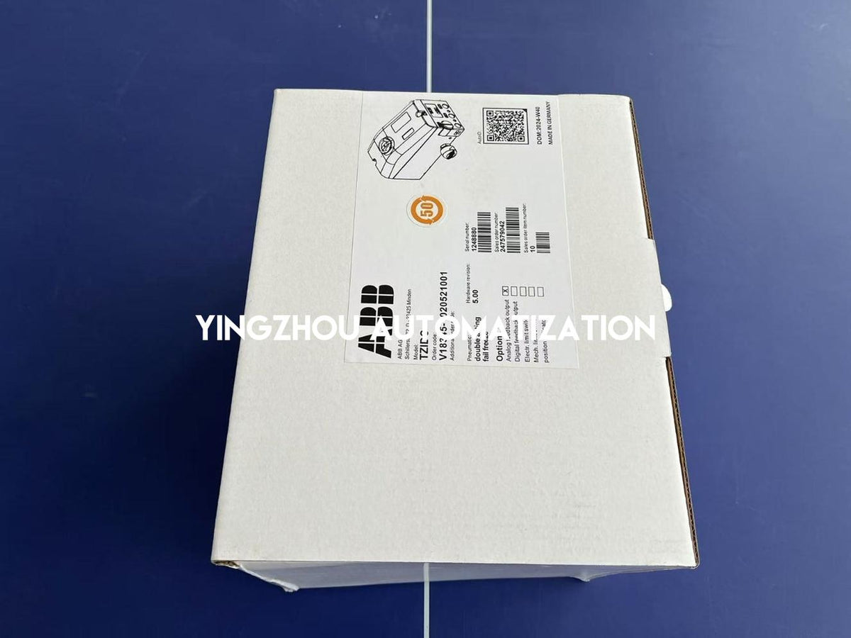 ABB V18345-1020521001 TZIDC HART Double Acting Fail Freeze Electro-Pneumatic Positioner-YingZhou Automatization