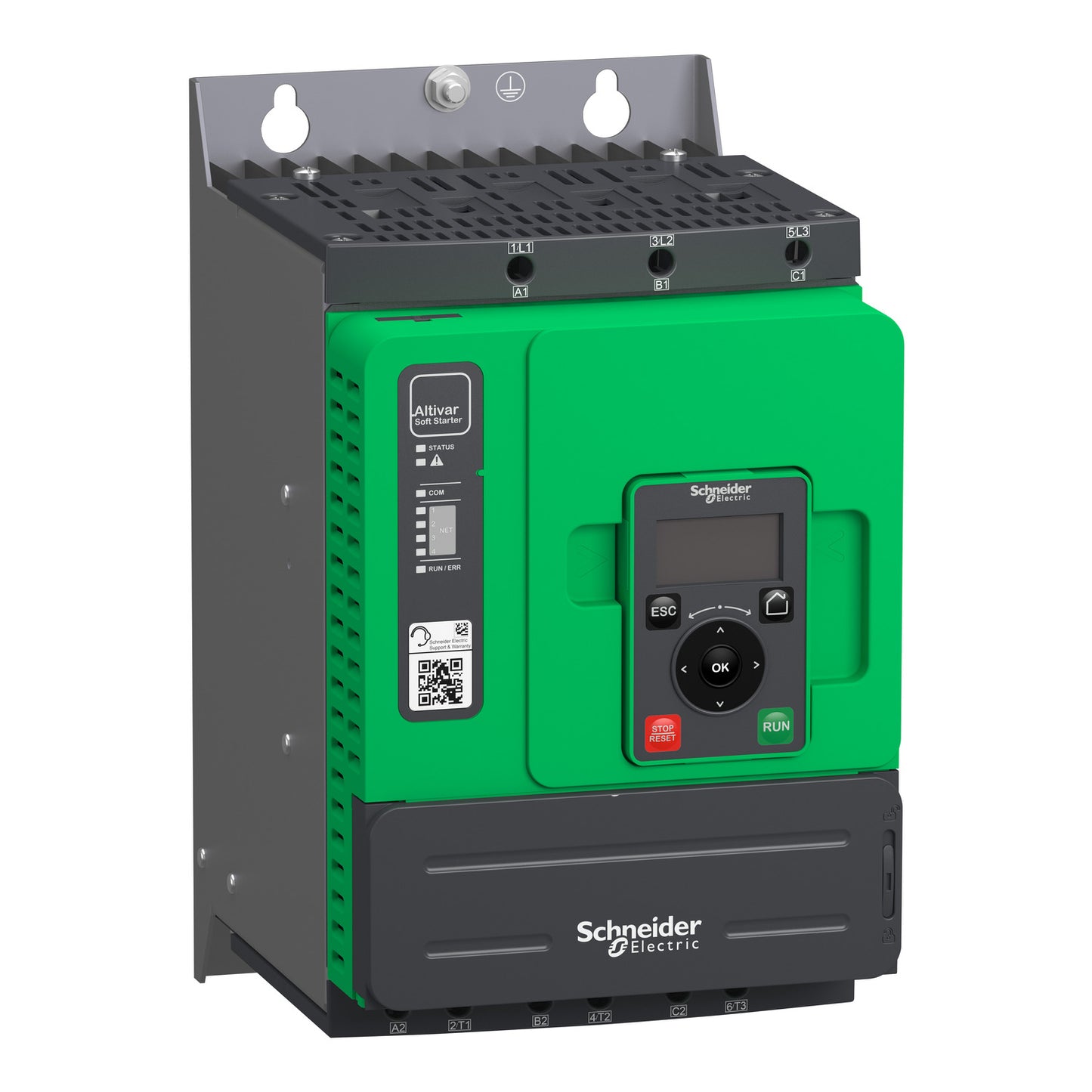 Schneider ATS480D47Y Altistart 480 Soft Starter | 47A | 208-690V | Advanced Torque Control & IIoT Ready