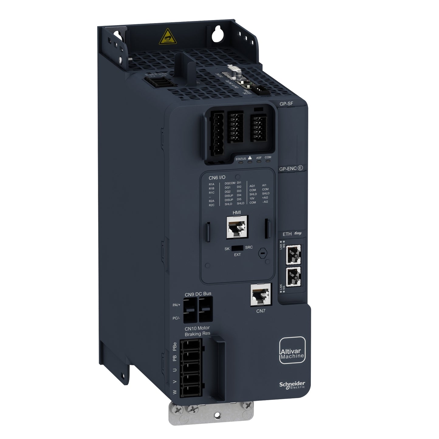 Schneider ATV340U55N4E Altivar 340 VFD | 5.5 kW / 7.5 HP | 480V 3-Phase | Dual-Port Ethernet