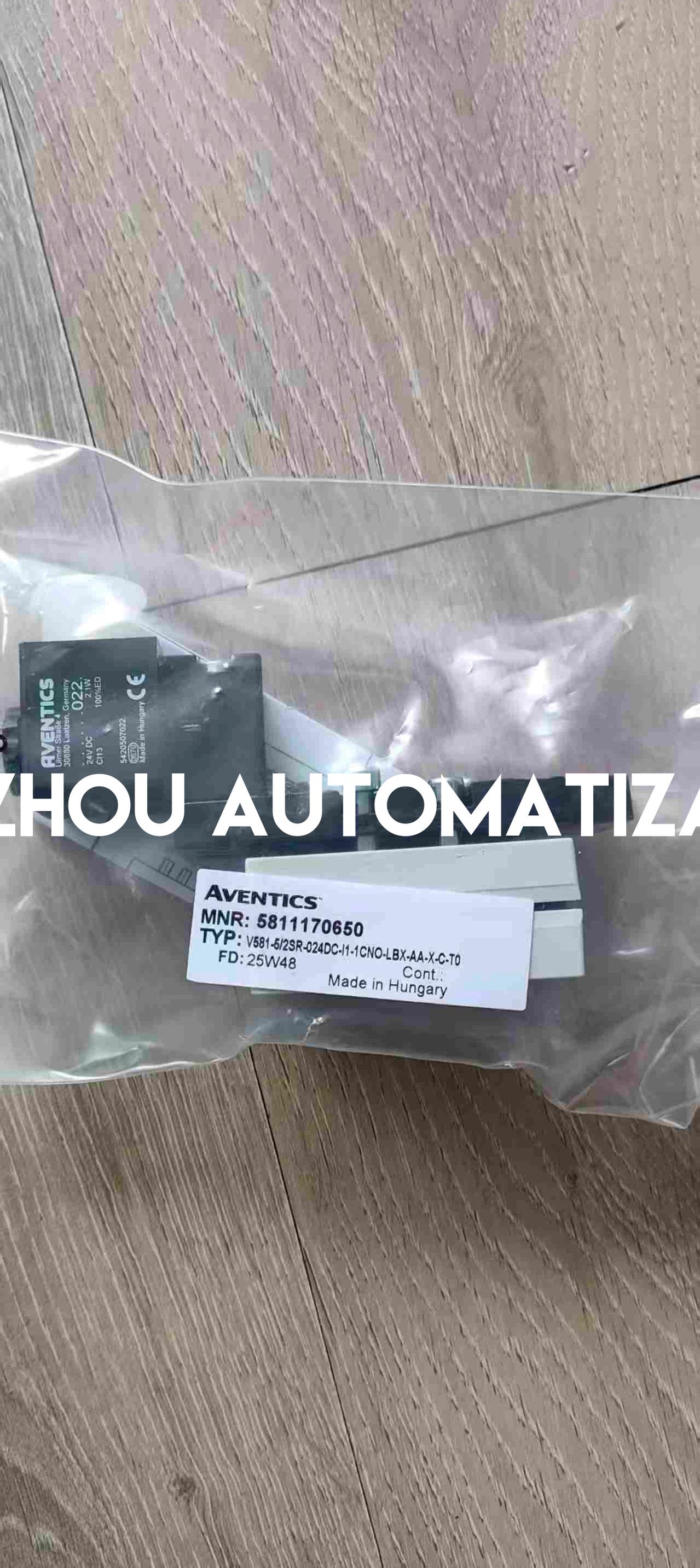 AVENTICS 5811170650 Series 581 5/2-Way Solenoid Valve | 24V DC Base-Mounted Pneumatic Control Valve | Brand New Original-YingZhou Automatization