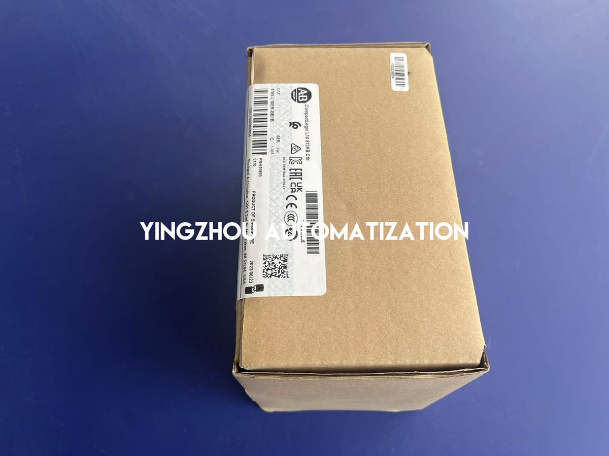 Allen-Bradley 1769-L18ER-BB1B CompactLogix Controller | 512KB Memory | 16-Point 24V DC Input / 16-Point 24V DC Output | Brand New Original-YingZhou Automatization