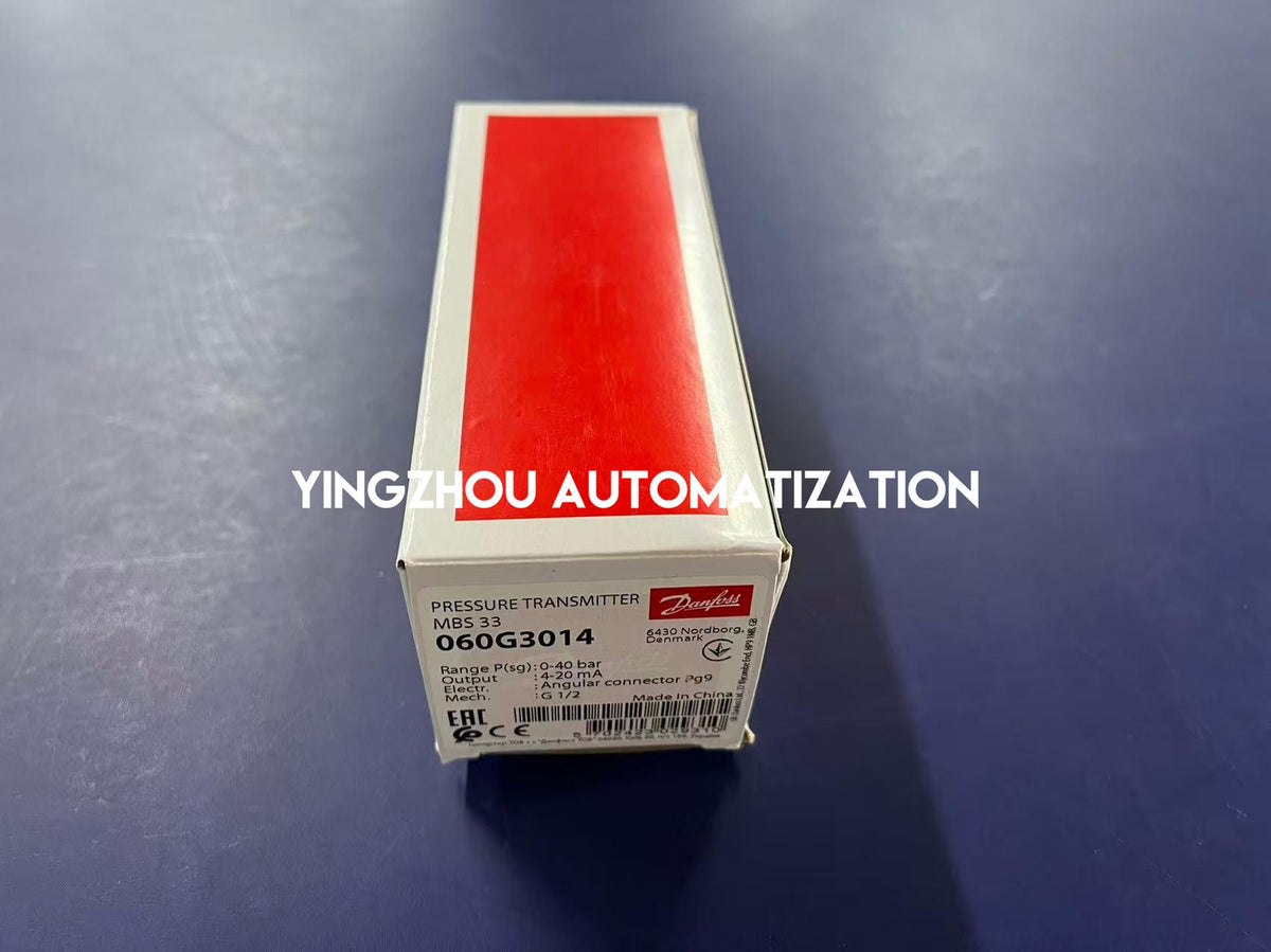 Danfoss 060G3014 MBS 33 0–40 bar 4–20 mA Pressure Transmitter-YingZhou Automatization
