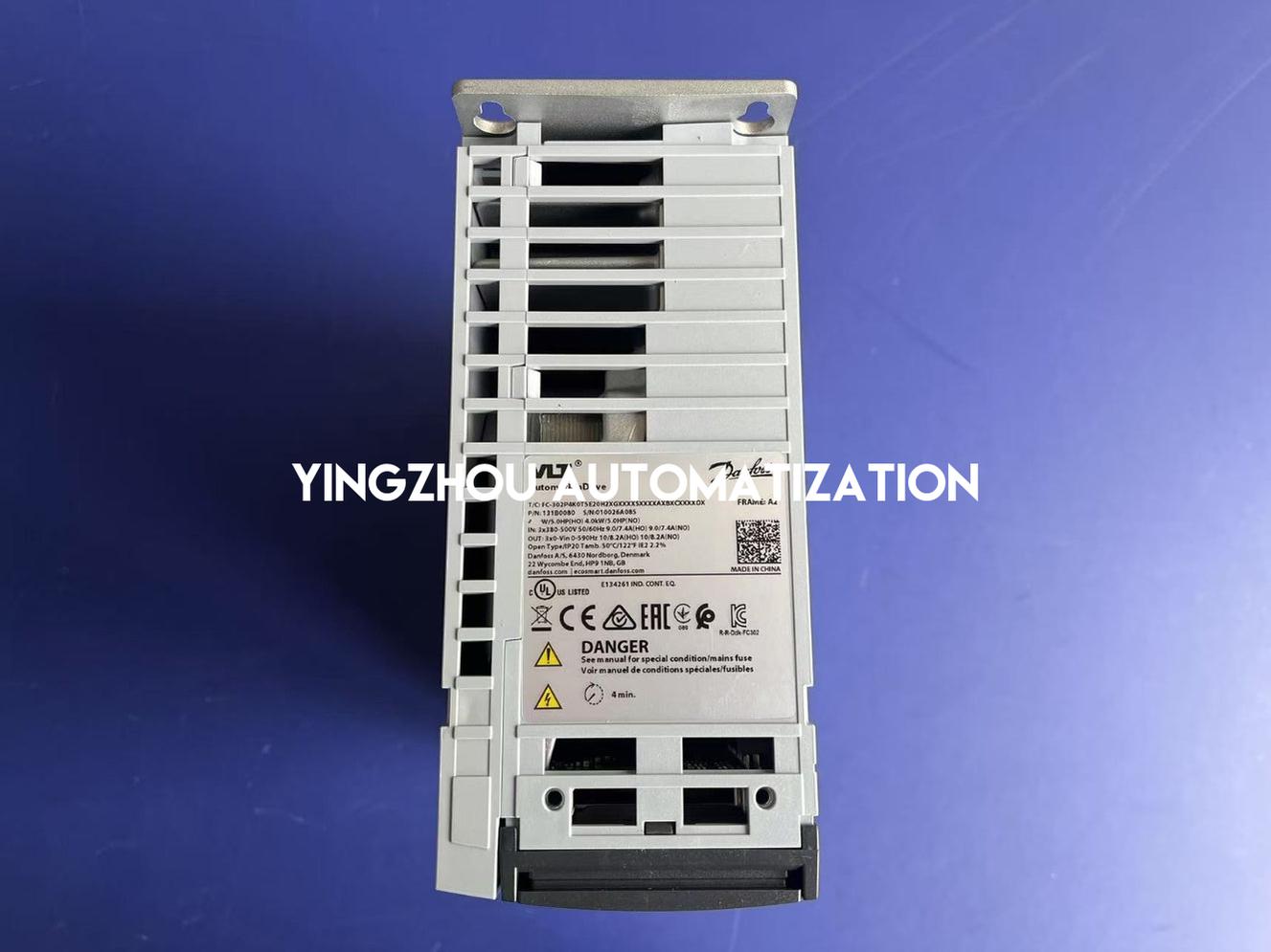 Danfoss 131B0080 Frequency Inverter FC-302P4K0T5E20H2XGXXXXSXXXXAXBXCXXXXDX 4.0 KW / 5.5 HP 3phase 380 - 500 VAC-YingZhou Automatization