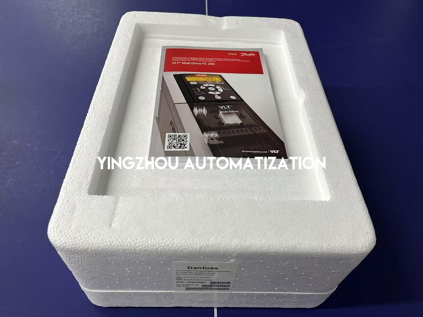 Danfoss 134U2981 Frequency Inverter VLT Midi Drive FC-280P1K5T4E20H1BXCXXXSXXXXAX 1.5KW/2HP 3PH 380-480VAC VFD-YingZhou Automatization