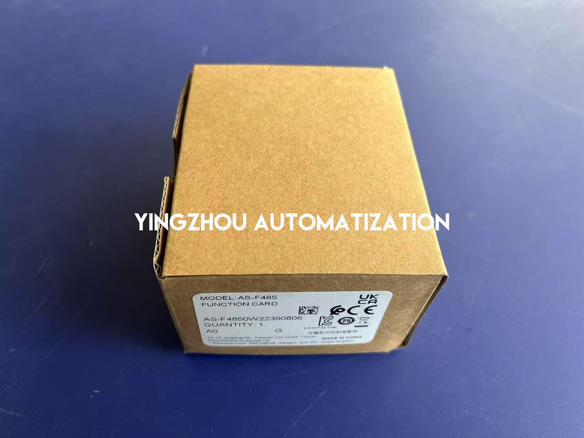 Delta AS-F485 AS Series RS-485 Serial Communication Function Card 1-Port Modbus RTU ASCII Master Slave for AS300 PLC-YingZhou Automatization