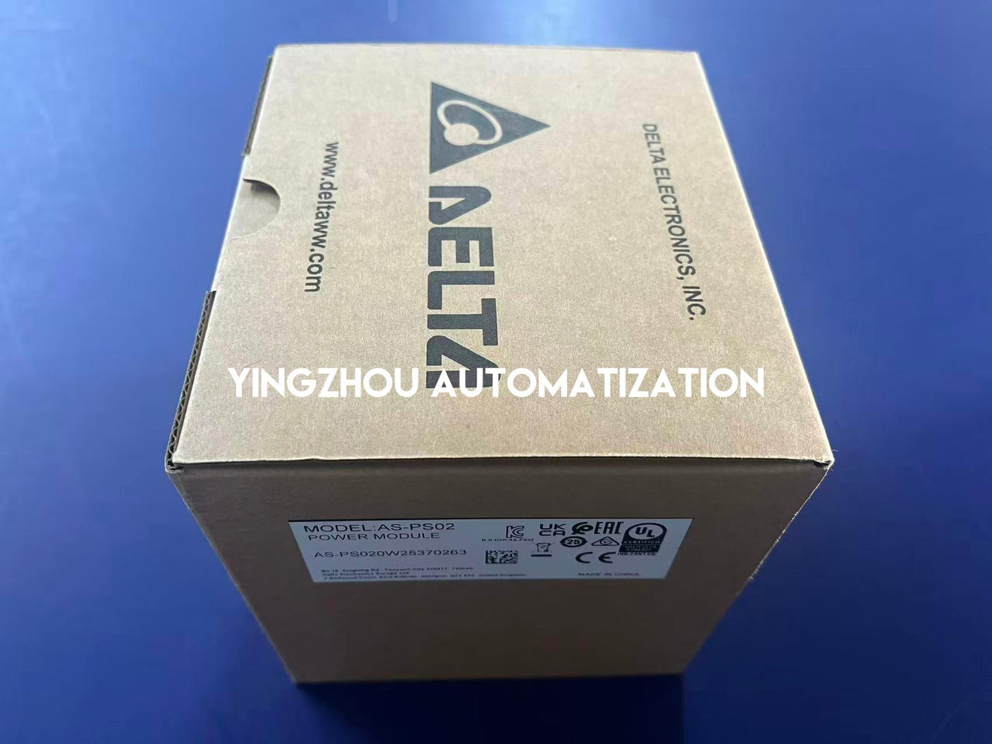 Delta AS-PS02 AS Series PLC Power Supply Module | 24V DC Output Modular Power Unit | Brand New Original-YingZhou Automatization