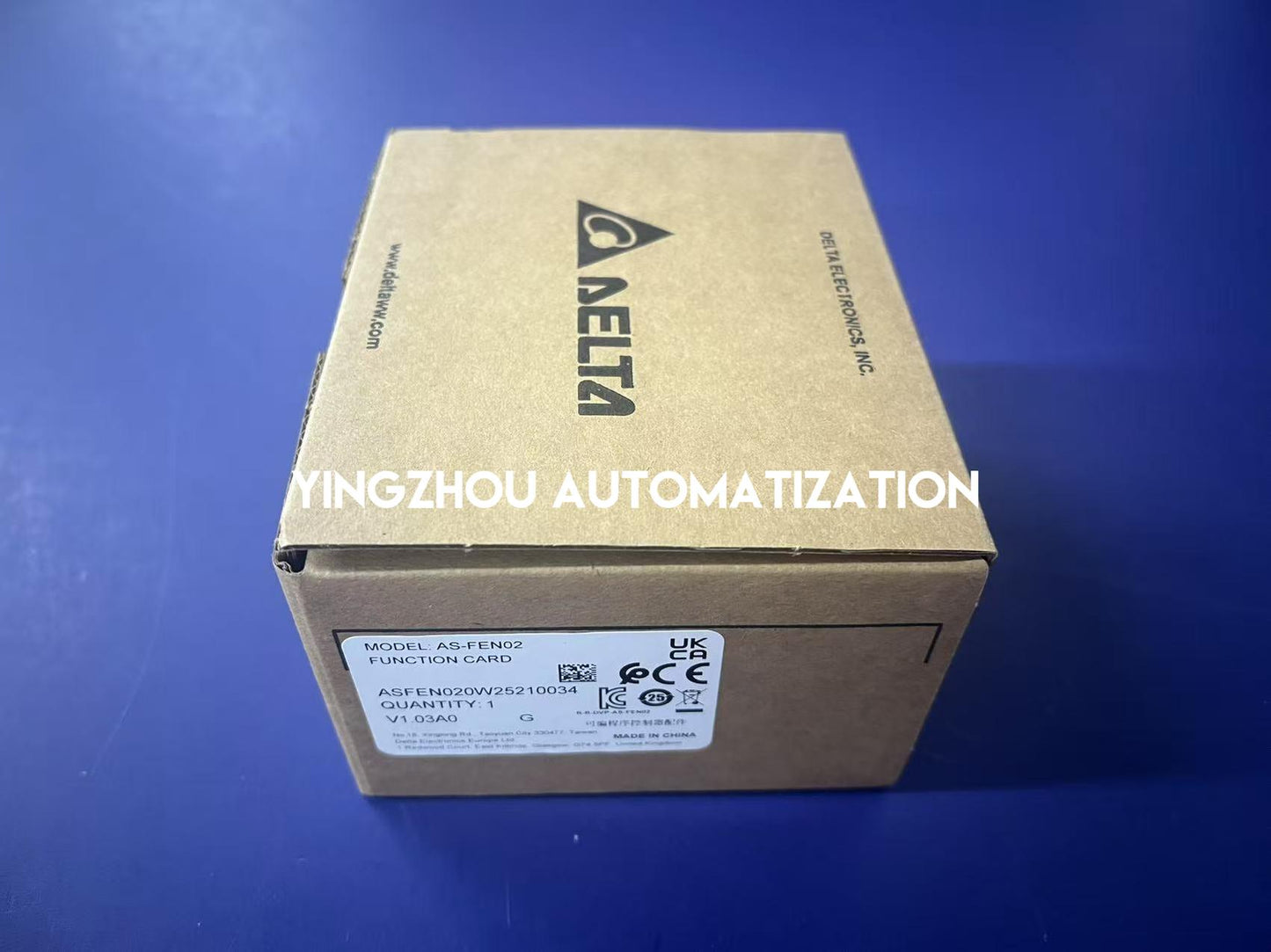 Delta AS Series AS-FEN02 VFD Communication Card - Dual Port Ethernet/IP & Modbus TCP-YingZhou Automatization