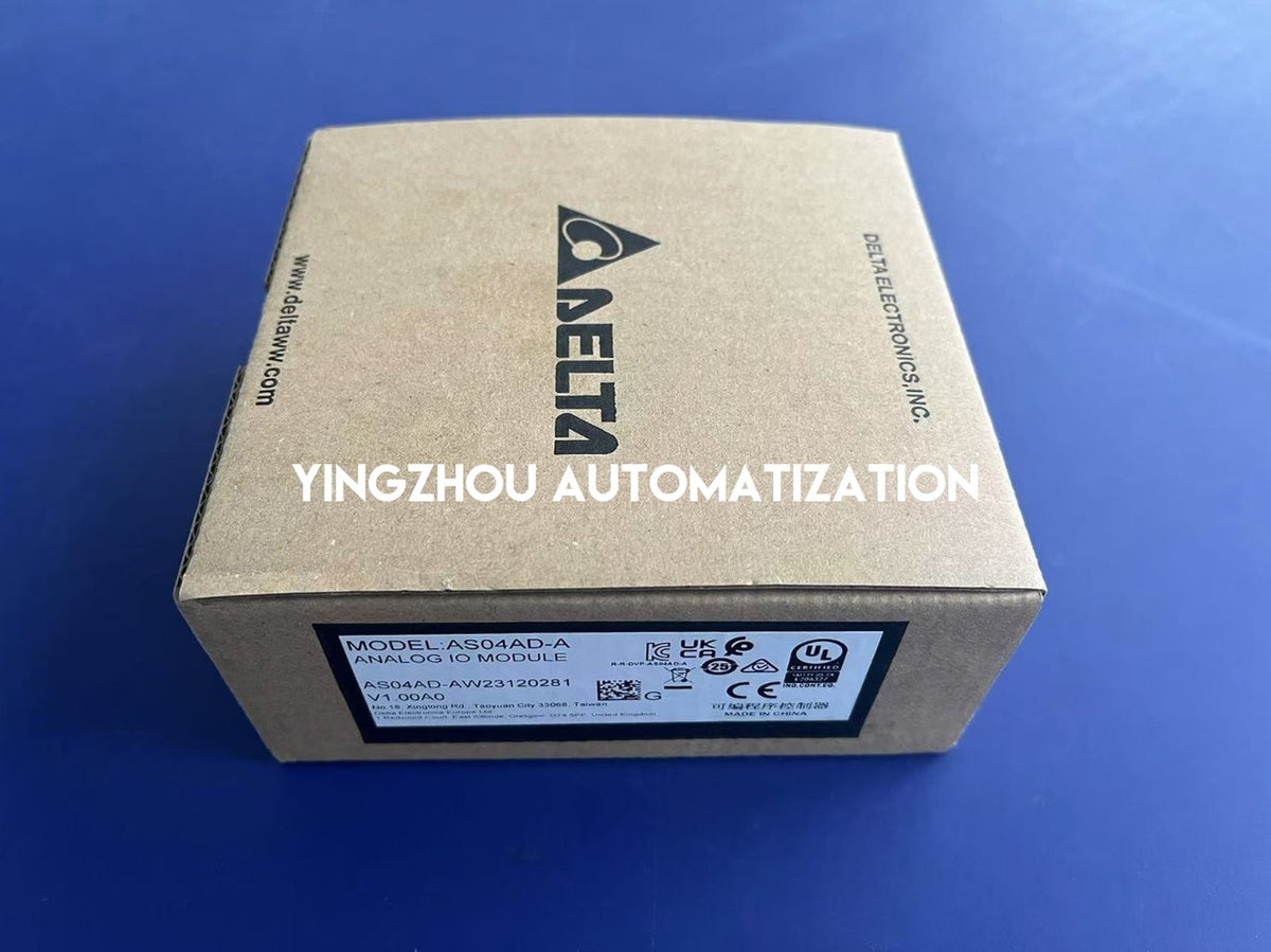Delta AS04AD-A AS Series Analog Input Module | 4-Channel Voltage/Current Expansion Module | Brand New Original-YingZhou Automatization