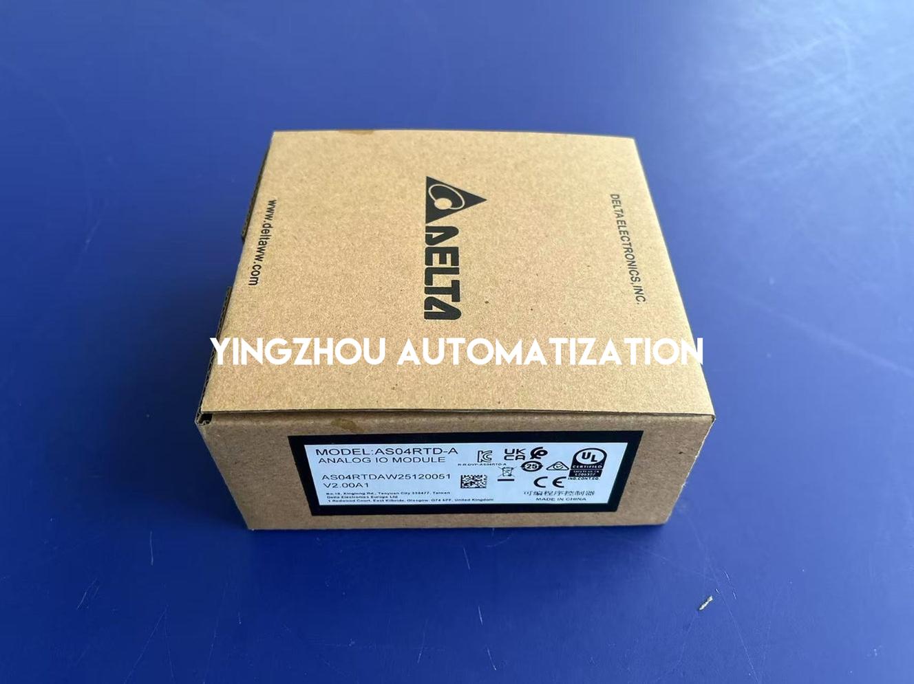 Delta AS04RTD-A AS Series Temperature Measurement Module | 4-Channel RTD Input Expansion Unit | Brand New Original-YingZhou Automatization