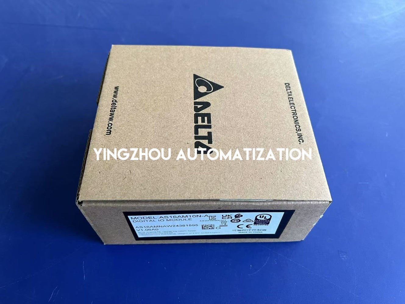 Delta AS16AM10N-A Digital I/O Module | 16-Point Input, AS Series Expansion, High-Speed Automation, Brand New Original-YingZhou Automatization