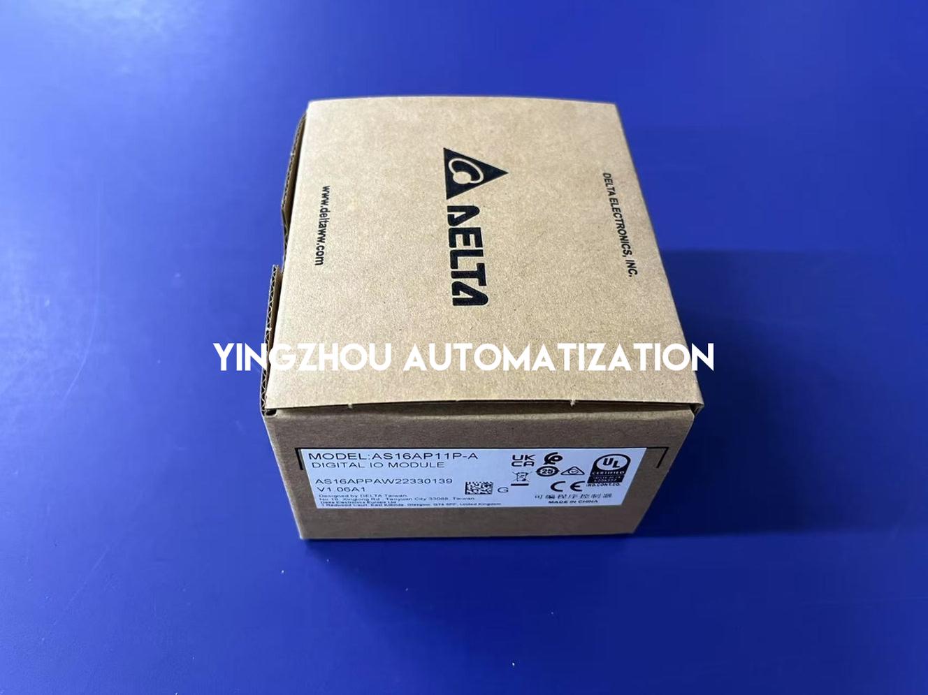 Delta AS16AP11P-A AS Series Digital I/O Extension Module | 16-Point PLC Digital Expansion Unit | Brand New Original-YingZhou Automatization
