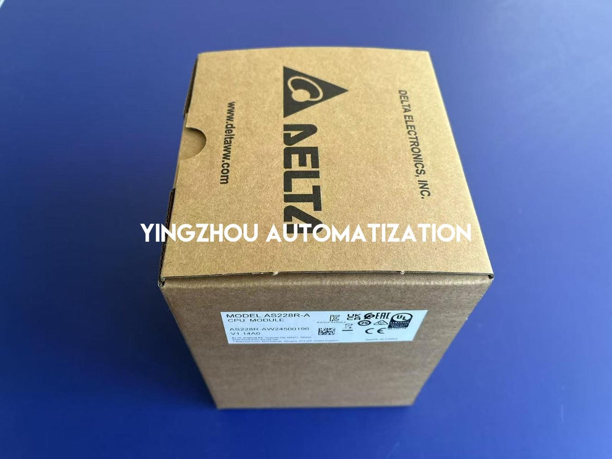 Delta AS228R-A AS Series Modular PLC Controller | CPU Unit with Relay Outputs & AC Power | Brand New Original-YingZhou Automatization