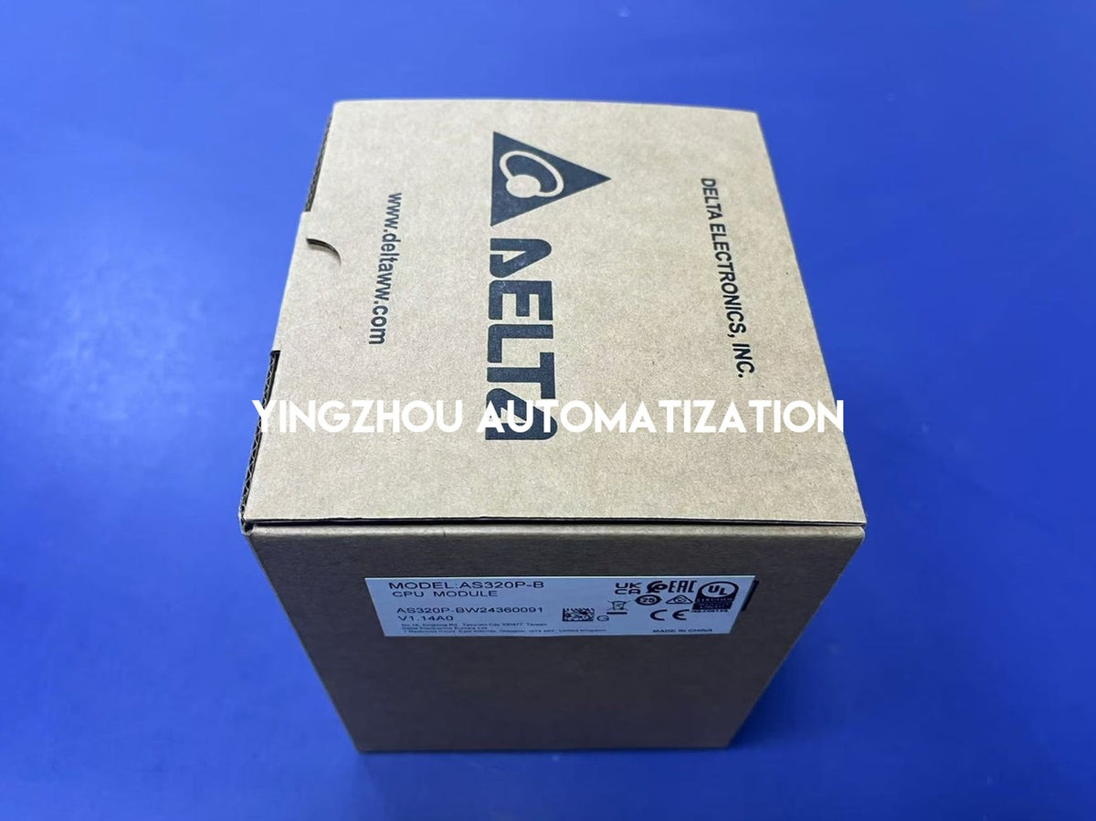 Delta AS320P-B AS Series Modular PLC Controller | High-Performance CPU Unit with Built-In Power Supply | Brand New Original-YingZhou Automatization