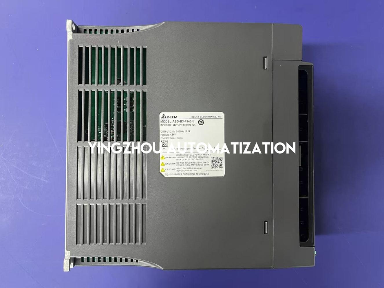 Delta B3 Series AC Servo Drive ASD-B3-4543-E 4.5KW 380-440V 12A 3PH-YingZhou Automatization