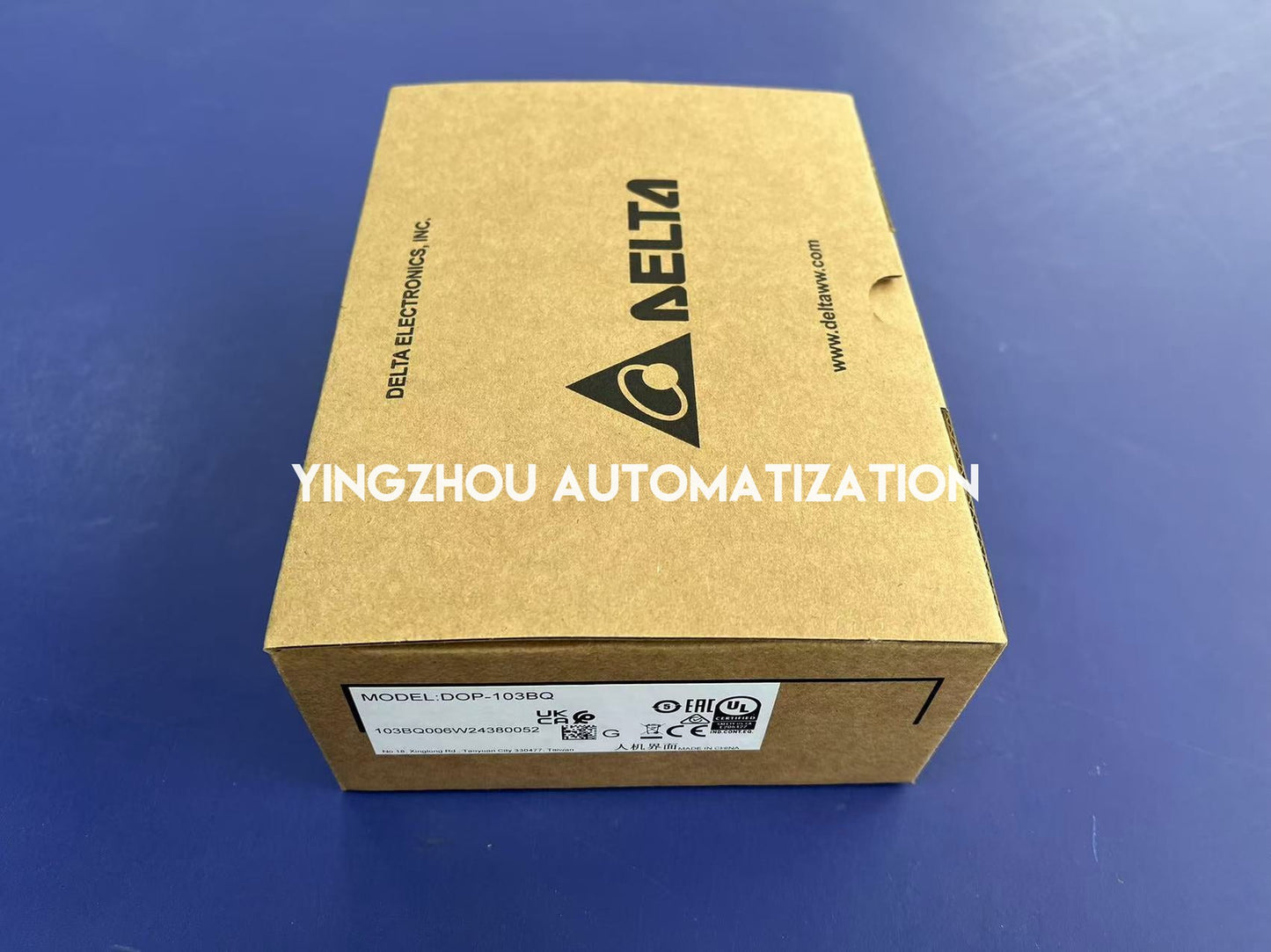 Delta DOP-103BQ 4.3" Basic HMI - 480x272 WQVGA, 256MB ROM, RS-232/485 Serial, 24VDC-YingZhou Automatization