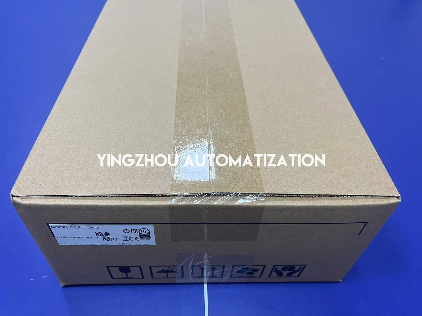 Delta DOP-112WX 12" Advanced HMI - 1024x768 XGA, 8GB ROM, Dual Ethernet, 3 COM Ports-YingZhou Automatization