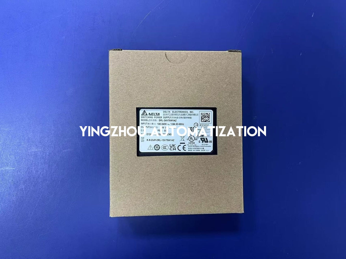 Delta DRL-24V75W1AZ CliQ II Series DIN Rail Power Supply | 24V 3.125A 75W Single Phase | Brand New Original-YingZhou Automatization