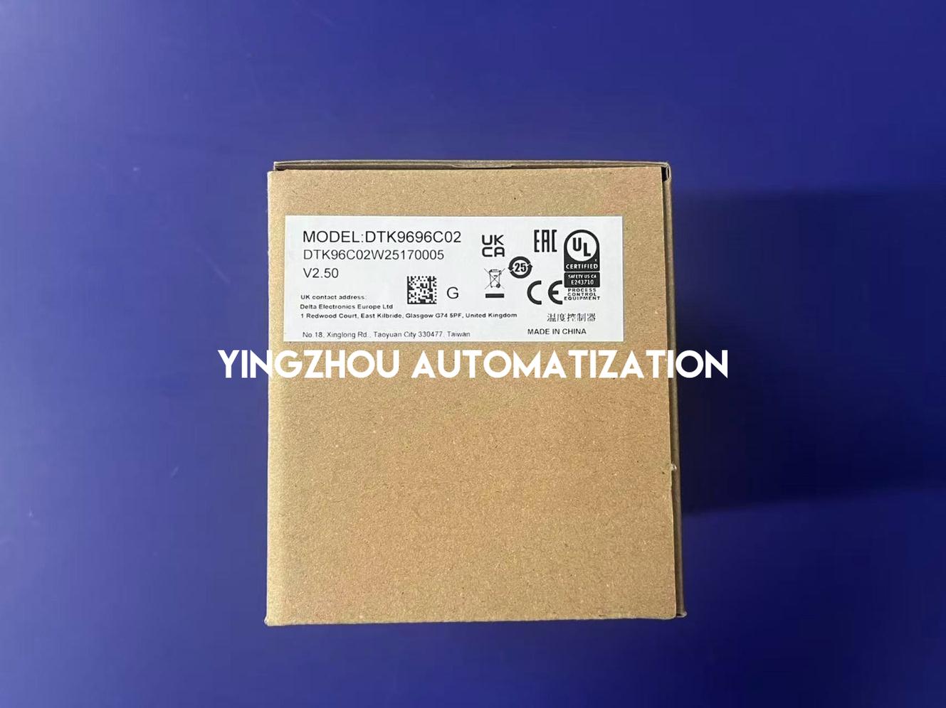 Delta DTK9696C02 Temperature Controller - 96x96mm (1/4 DIN), 4-20mA Current Output, PID Control-YingZhou Automatization