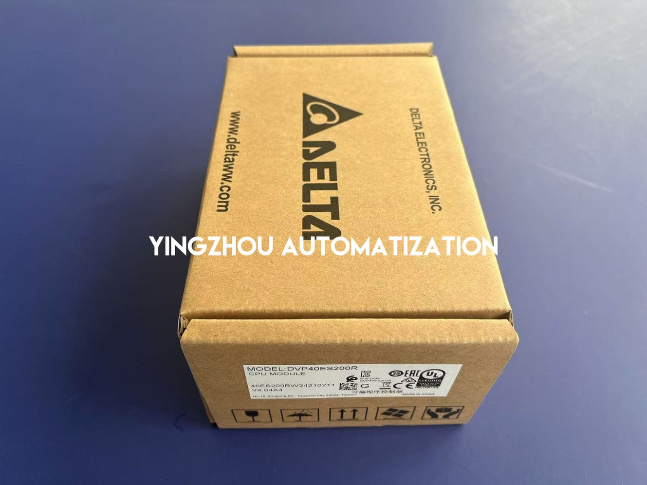 Delta DVP-ES2 Series PLC DVP40ES200R - 40-Point Digital I/O (24DI/16DO, Relay)-YingZhou Automatization