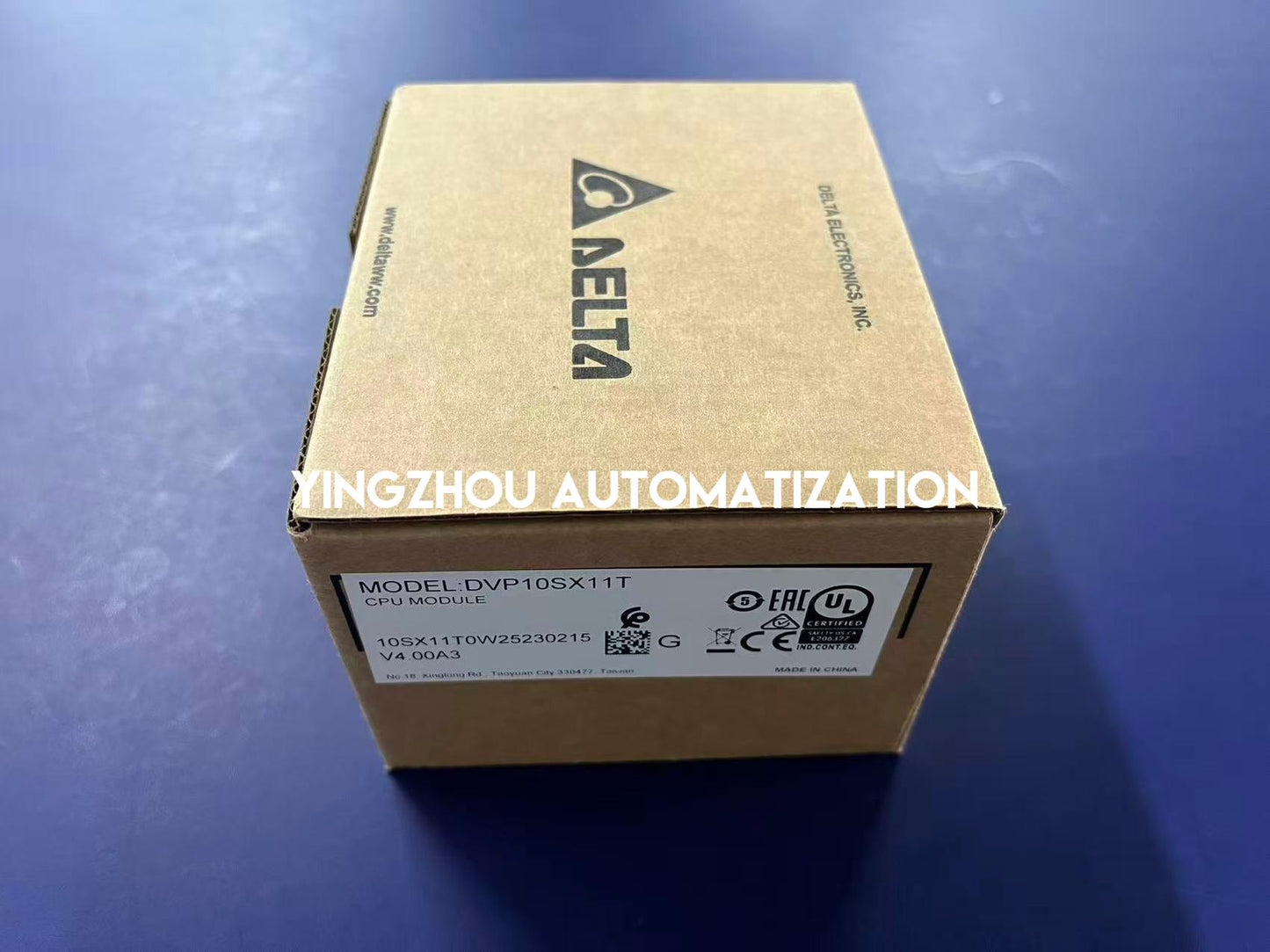 Delta DVP-S Series DVP10SX11T PLC - 10-Point CPU, 4DI/2DO Transistor, 2AI/2AO Analog, 24V DC-YingZhou Automatization