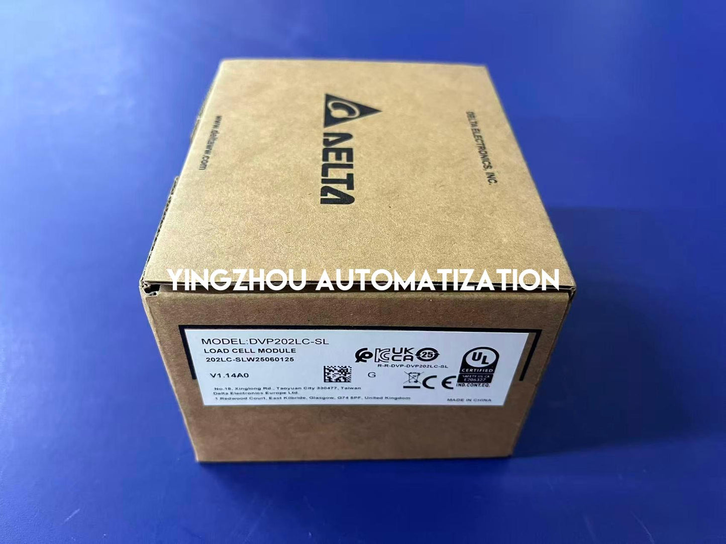 Delta DVP202LC-SL Slim Load Cell Module | 2-Channel Weighing Controller PLC Unit | Brand New Original-YingZhou Automatization