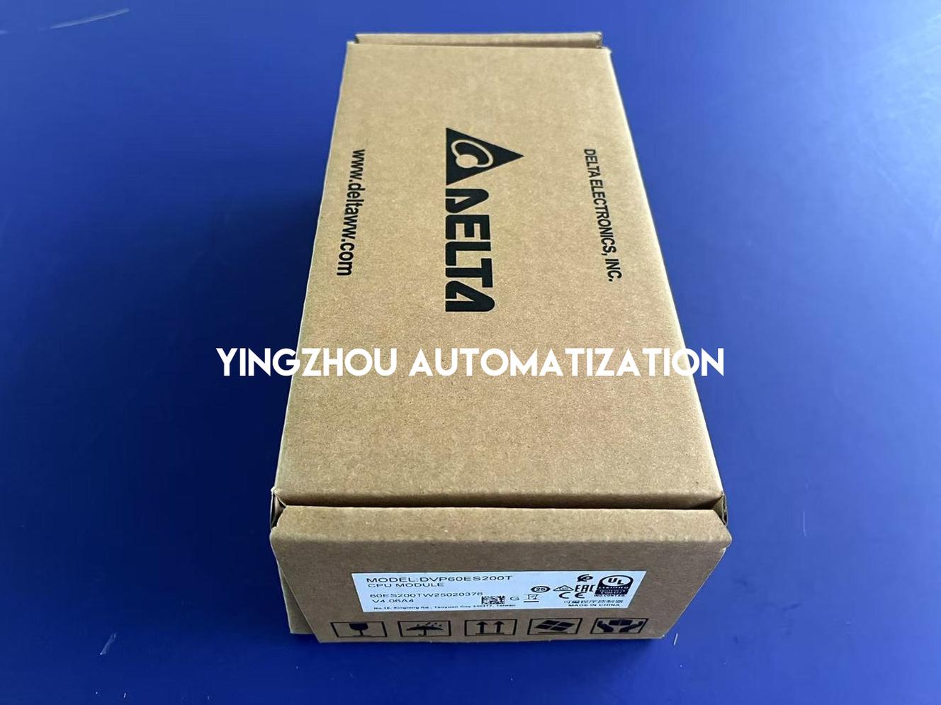Delta DVP60ES200T ES2 Series Slim PLC Controller | 60-Point Transistor CPU Unit (36 DI / 24 DO) | Brand New Original-YingZhou Automatization