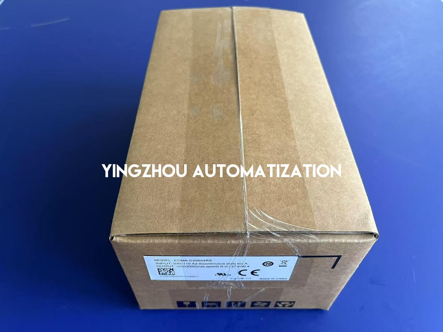 Delta ECMA-C20604RS ECMA Series AC Servo Motor | 400W 3000 RPM 60mm Frame with Brake | Brand New Original-YingZhou Automatization