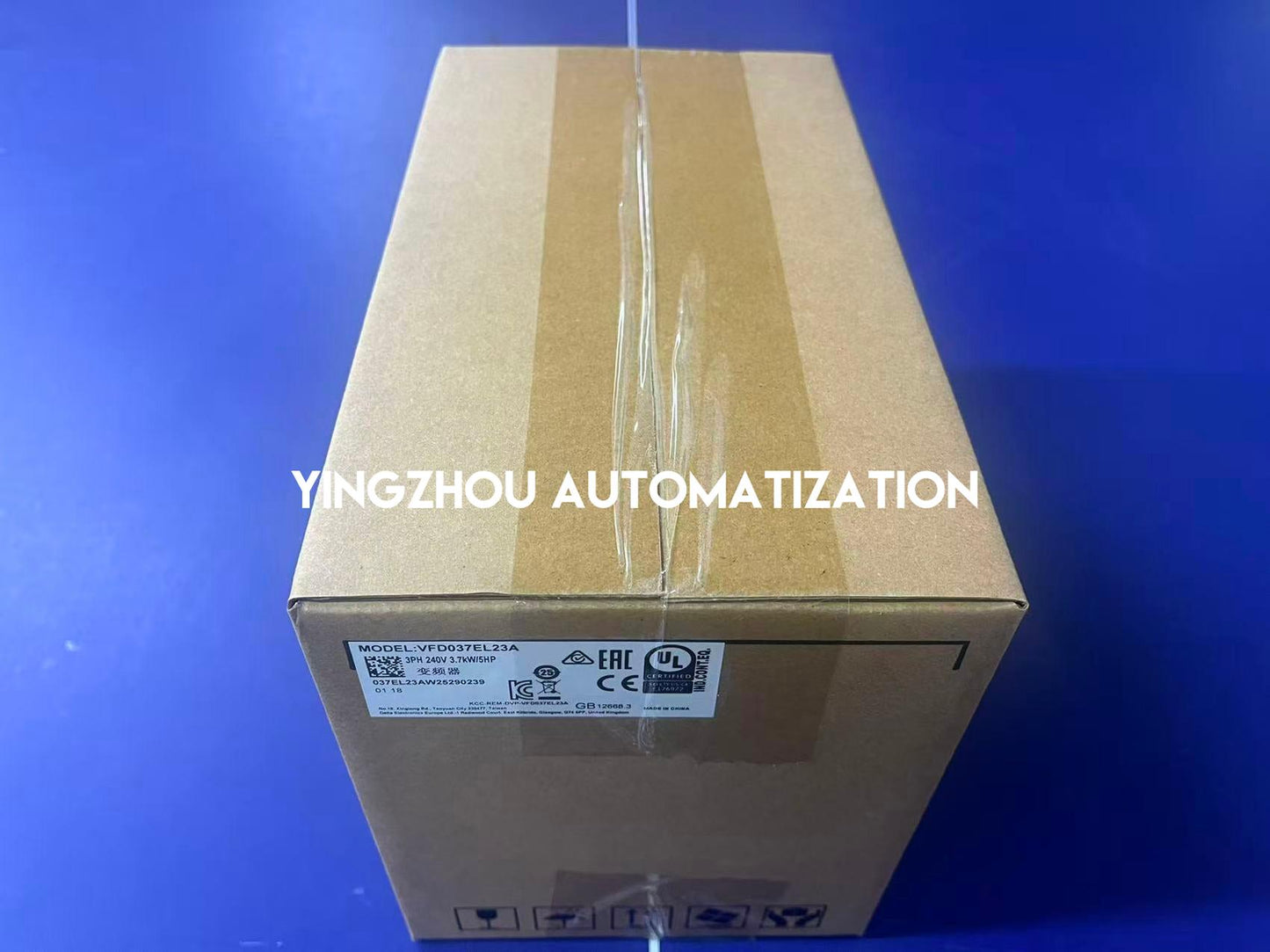 Delta VFD-EL Series Frequency Inverter Drive VFD037EL23A 3.75KW 5HP 230V 17A 3PH VFD-YingZhou Automatization