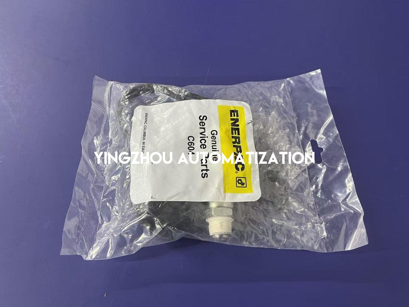 Enerpac C604 | High-Flow Hydraulic Female Coupler | 3/8" NPTF Fluid Port | 10,000 Psi 700 Bar Rated | Fits CR400 Coupler Sets | Brand New Original-YingZhou Automatization