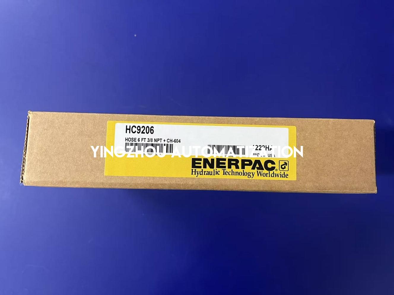 Enerpac HC9206 | Heavy-Duty Rubber Hydraulic Hose | 6 ft. (1.8m) Length | 10,000 Psi 700 Bar Rated with 3/8" NPTF & CH604 Coupler | Brand New Original-YingZhou Automatization