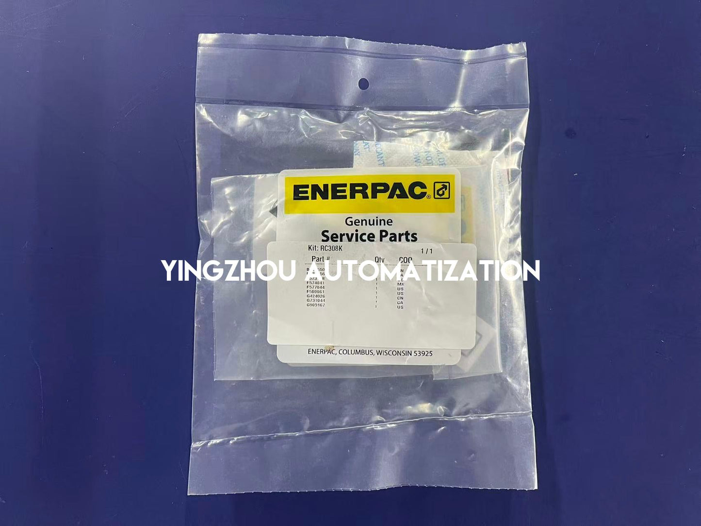 Enerpac RC308K | Seal Repair Kit | For RC308 General Purpose Hydraulic Cylinder | Industrial Maintenance | Brand New Original-YingZhou Automatization
