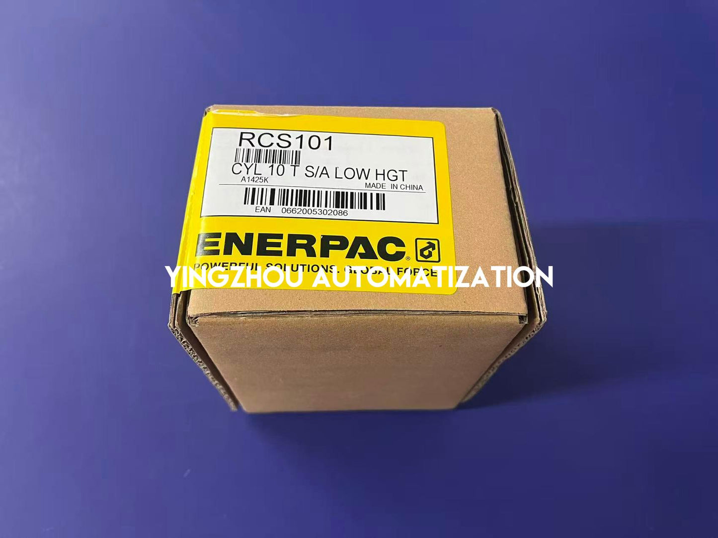 Enerpac RCS101 | RCS-Series Low Height Hydraulic Cylinder | 10 Ton Capacity | 1.50 in Stroke | Ultra-Thin Single-Acting Jack | Brand New Original-YingZhou Automatization