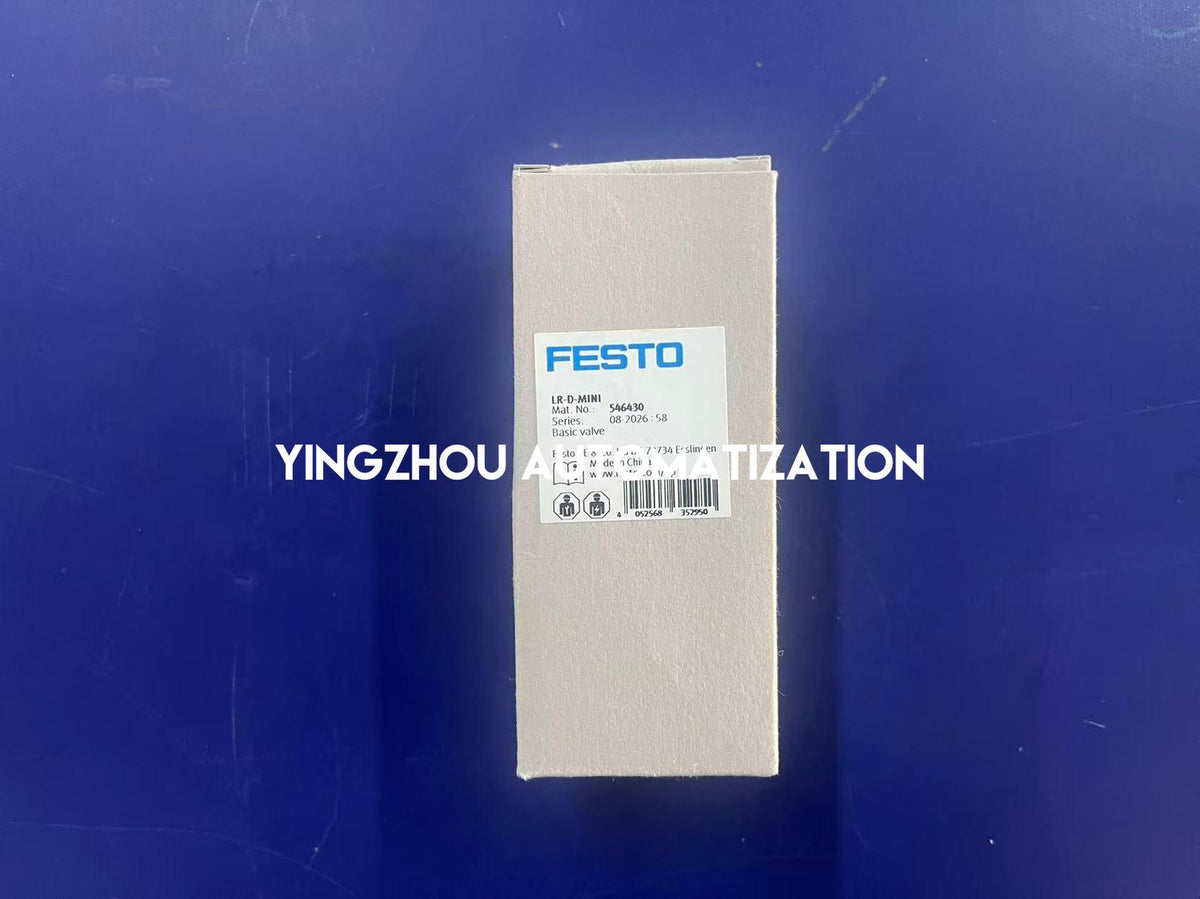Festo LR-D-MINI 546430 D Series Mini Direct-Acting Diaphragm Pneumatic Pressure Regulator 0.5–12 Bar-YingZhou Automatization