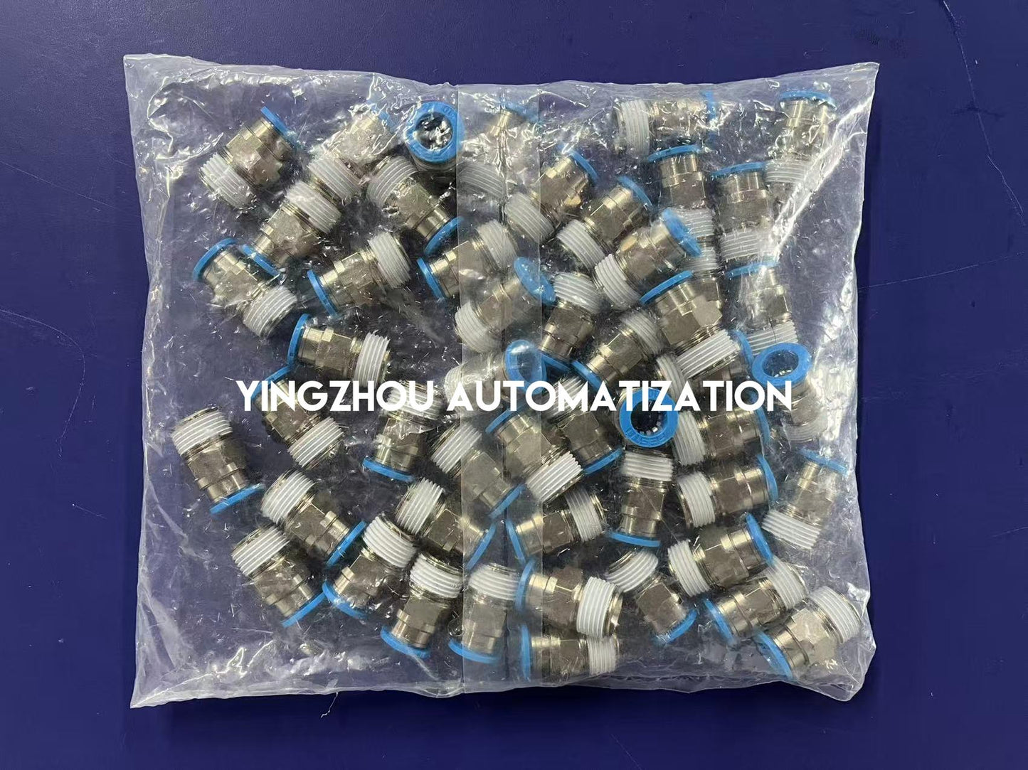 Festo QS-3/8-10-50 Push-In Fitting | 3/8" NPT Thread to 10mm OD Tube | 50-Pack | 130682-YingZhou Automatization