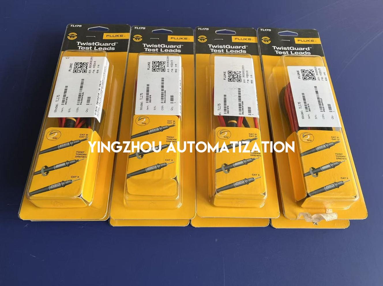 Fluke TL175 TwistGuard Test Leads | Adjustable Tip Length, CAT III/IV Safety, Professional Industrial Leads, Brand New Original-YingZhou Automatization