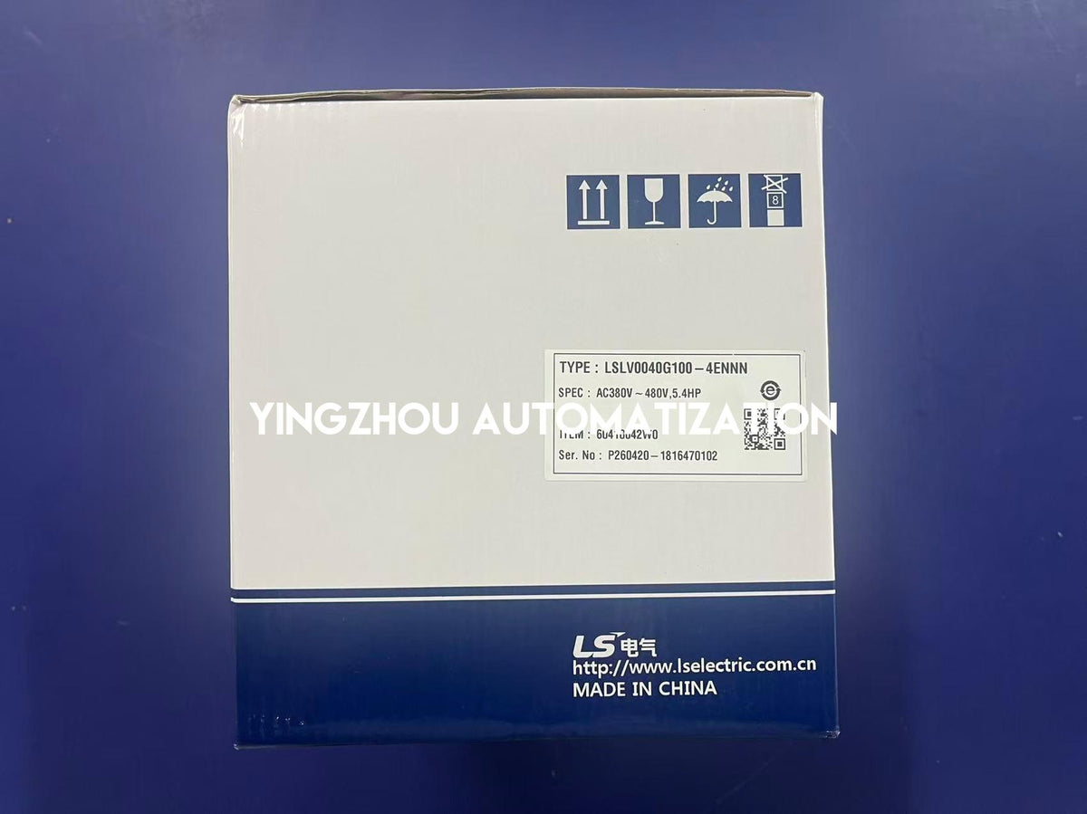 LS Electric LSLV0040G100-4ENNN G100 4kW 380–480V 3-Phase AC Variable Frequency Drive-YingZhou Automatization